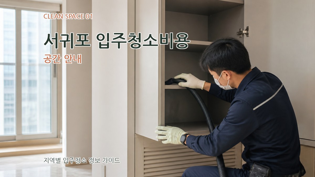 서귀포 입주청소비용