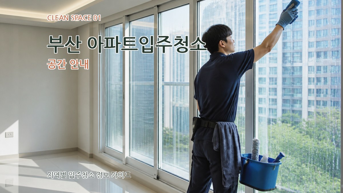 부산 아파트입주청소
