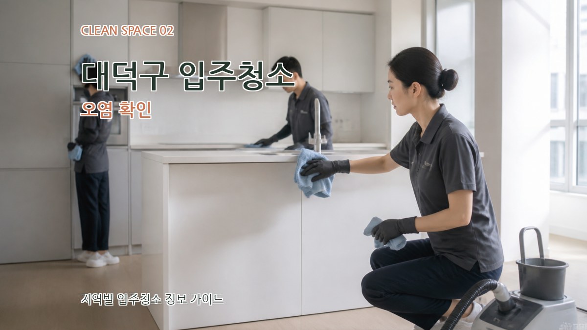 대덕구 입주청소 오염 확인