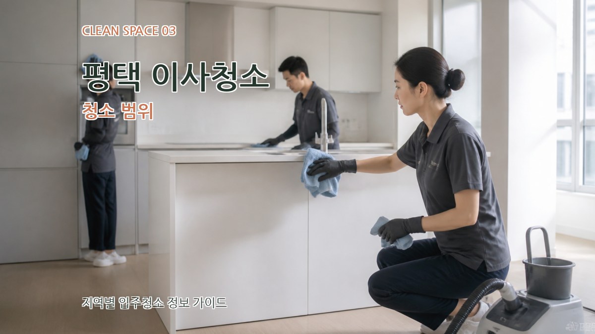 평택 이사청소 청소 범위