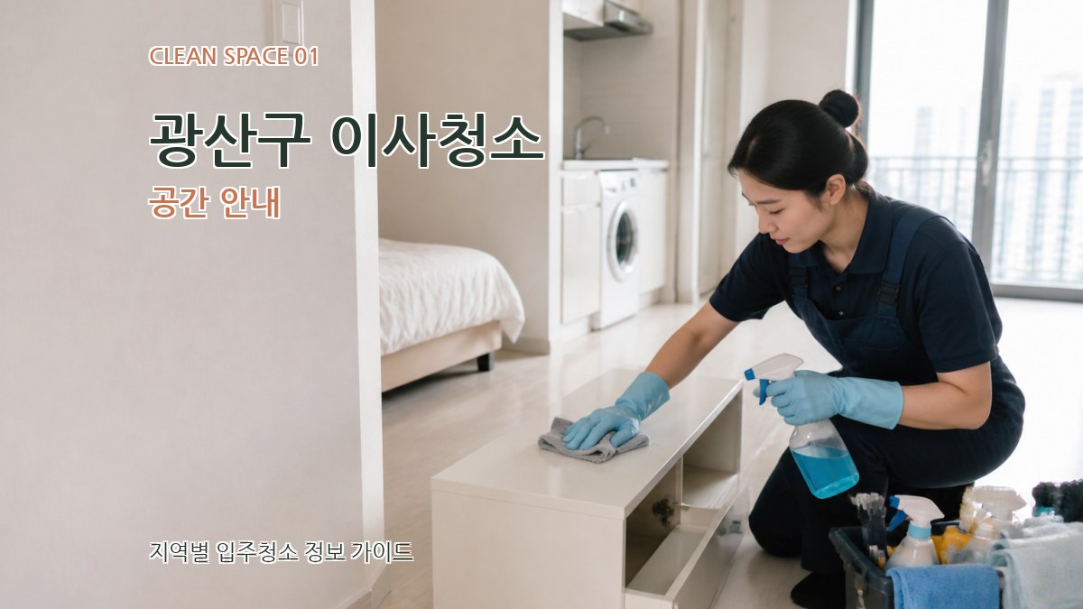 광산구 이사청소
