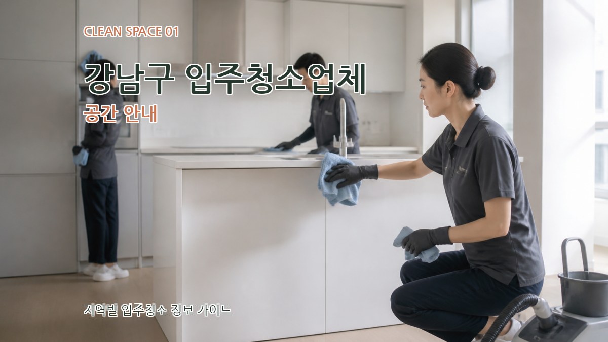 강남구 입주청소업체
