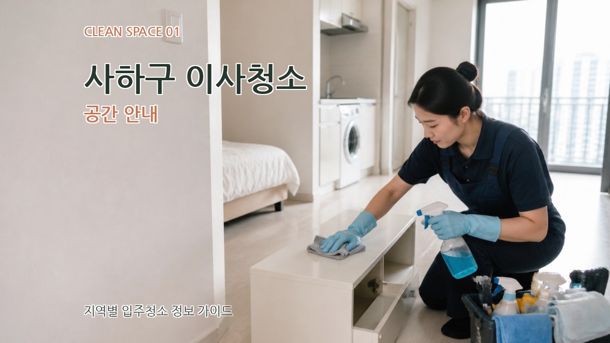 사하구 이사청소