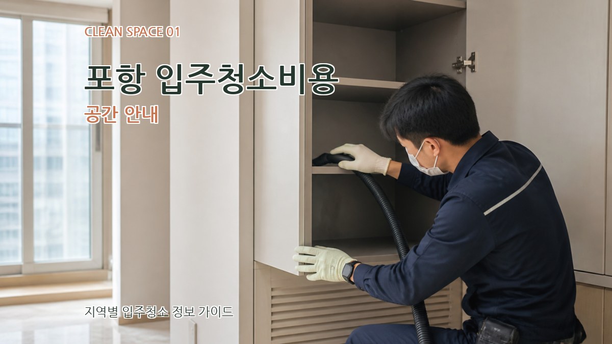 포항 입주청소비용