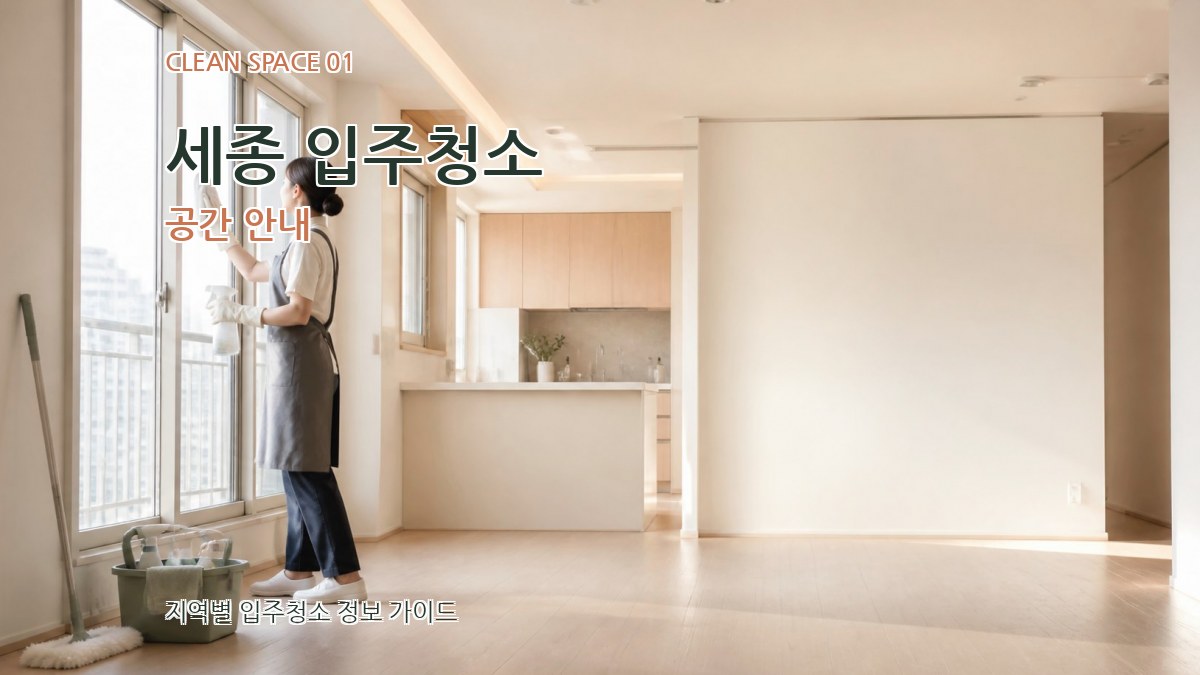 세종 입주청소