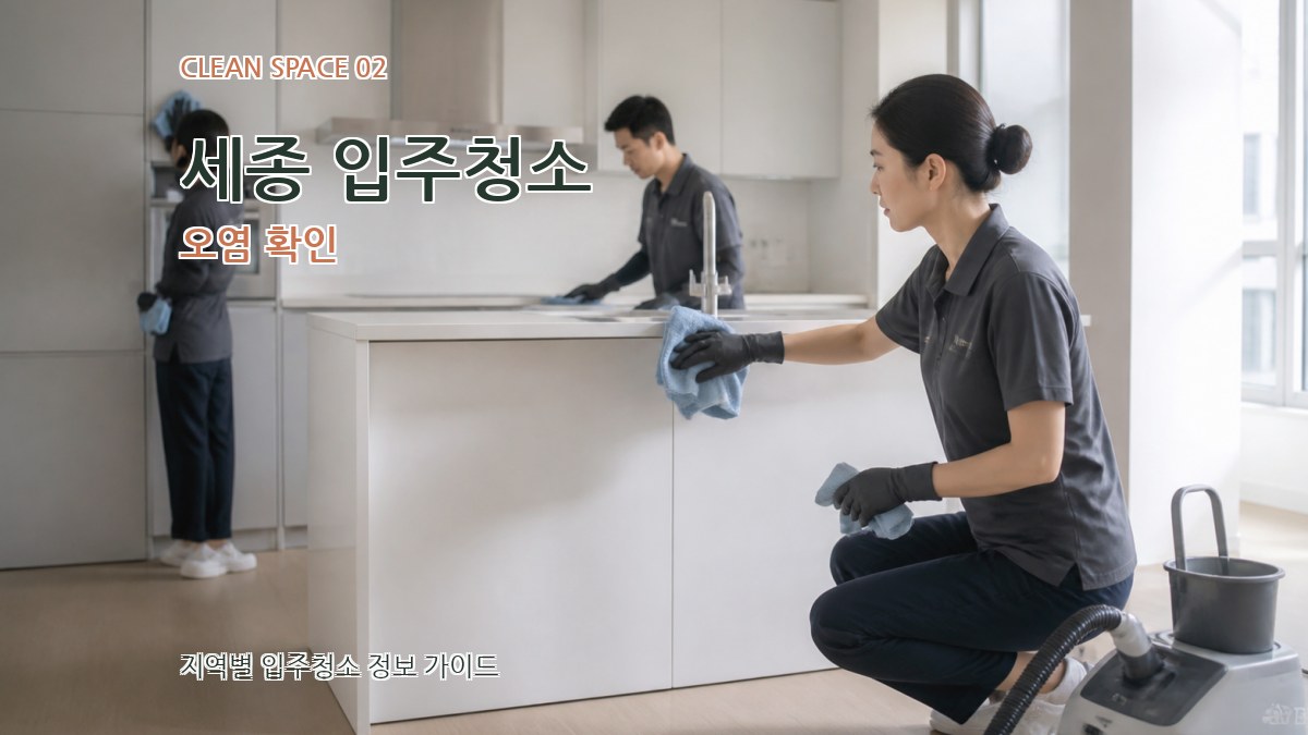 세종 입주청소 오염 확인