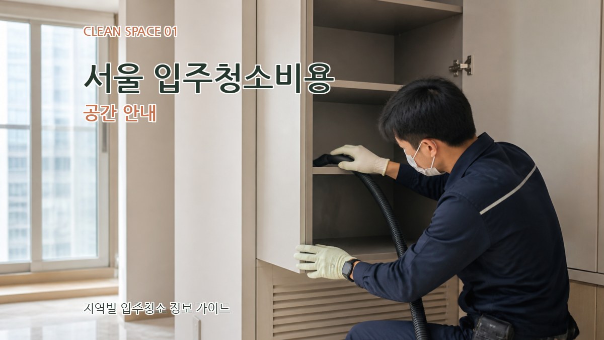 서울 입주청소비용