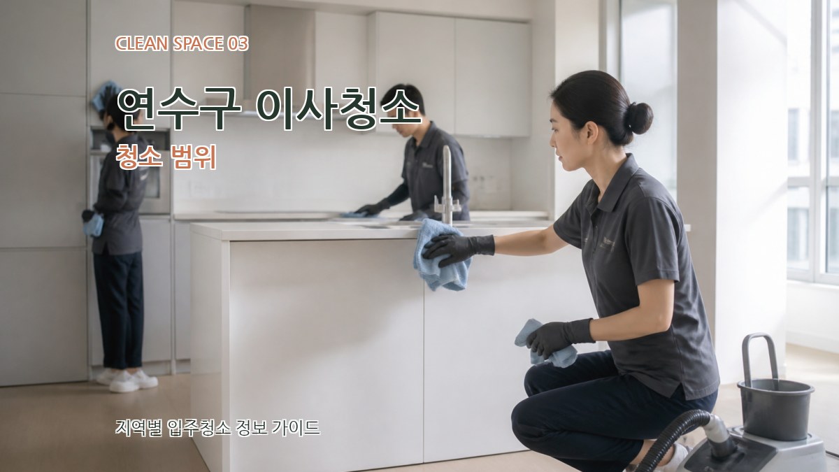 연수구 이사청소 청소 범위