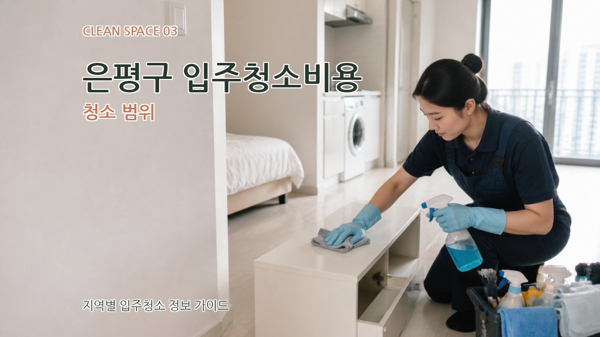 은평구 입주청소비용 청소 범위