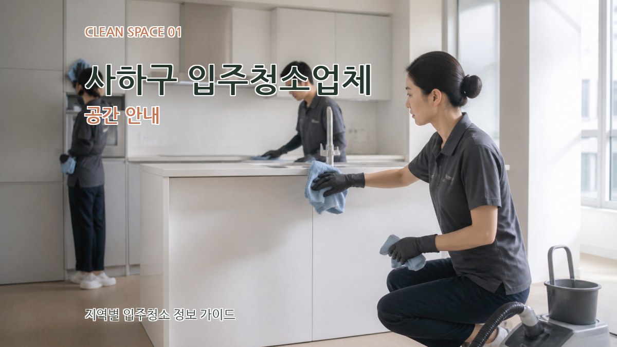 사하구 입주청소업체