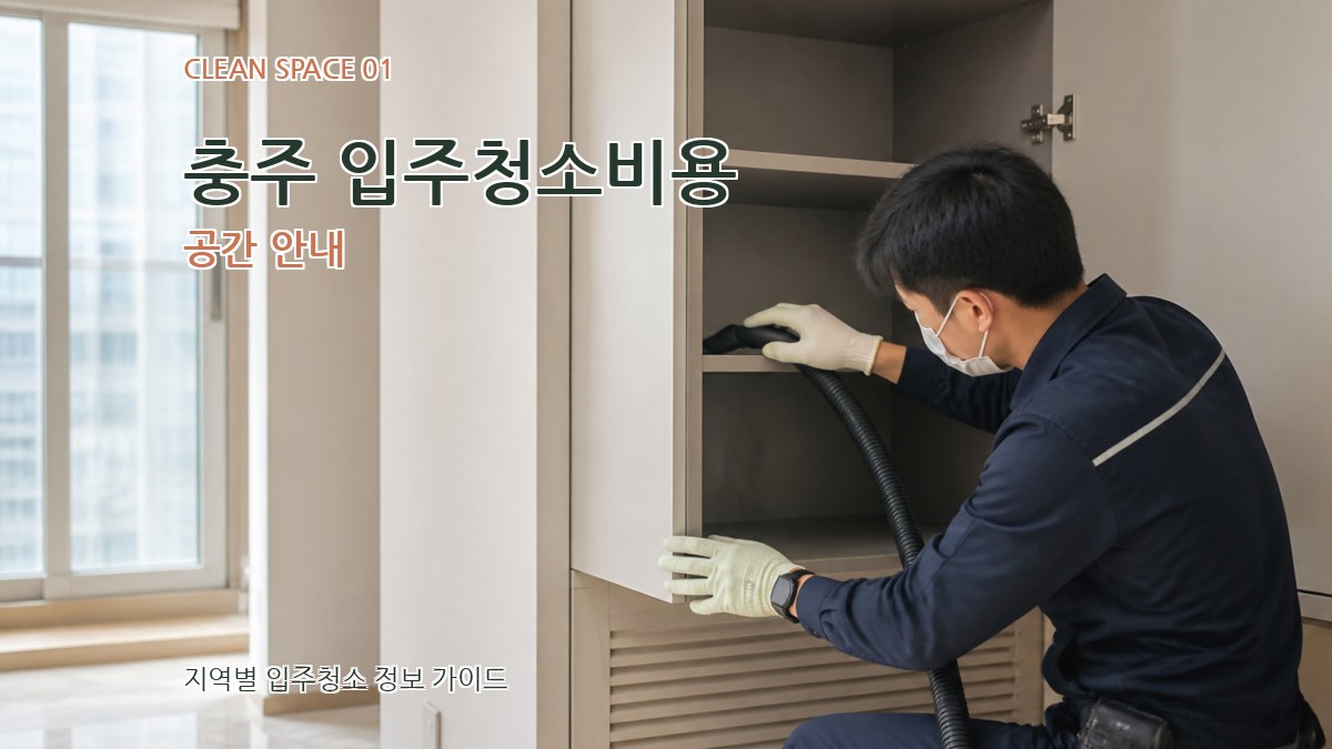 충주 입주청소비용