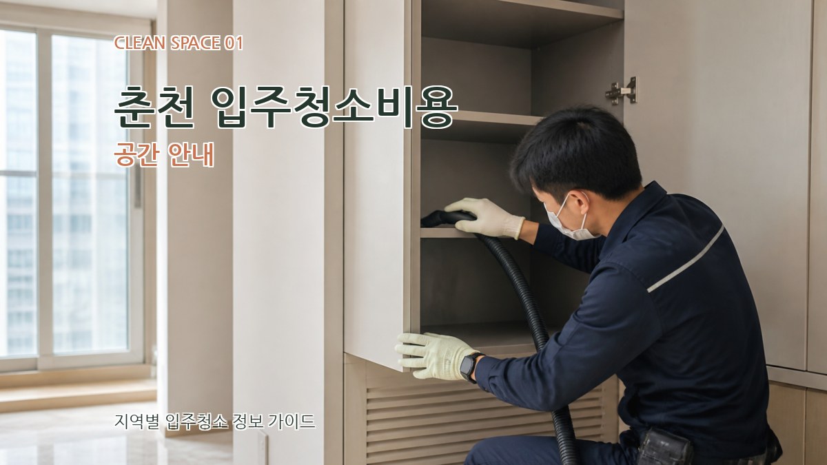 춘천 입주청소비용