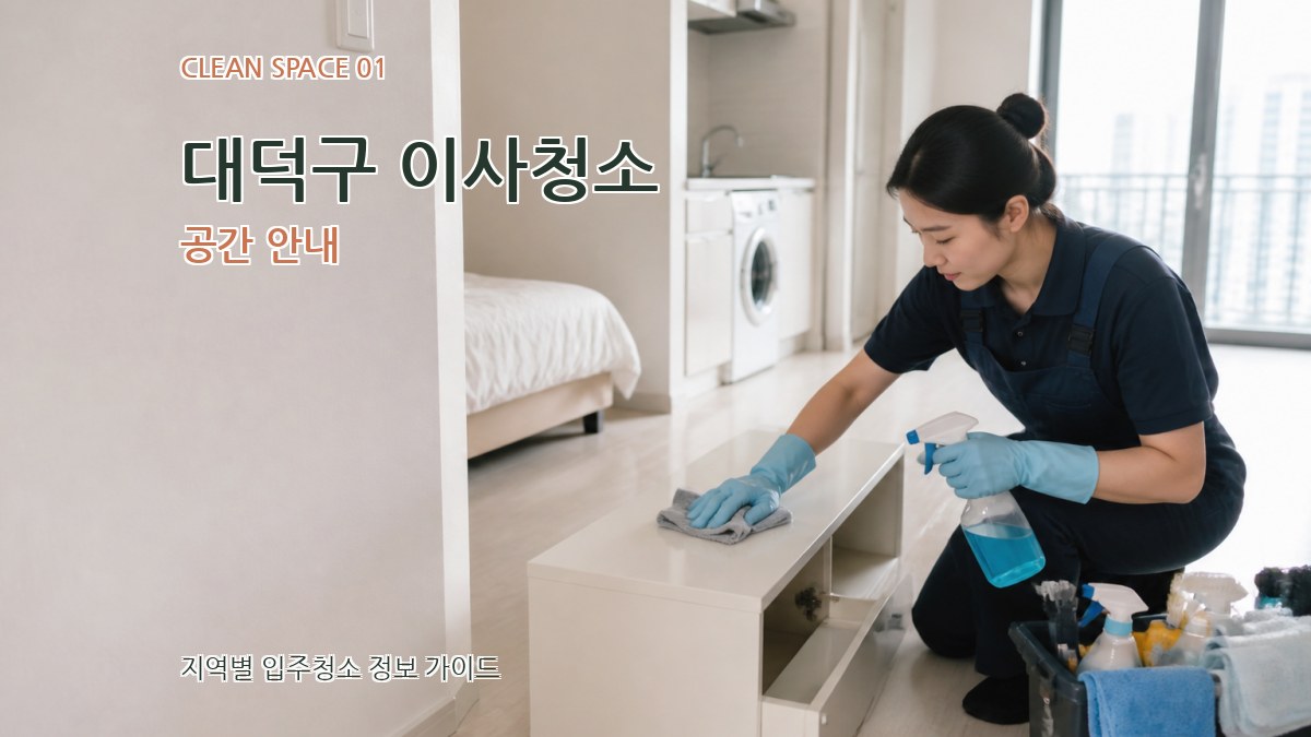 대덕구 이사청소