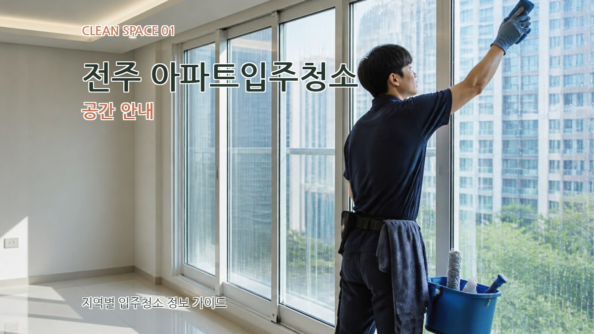 전주 아파트입주청소