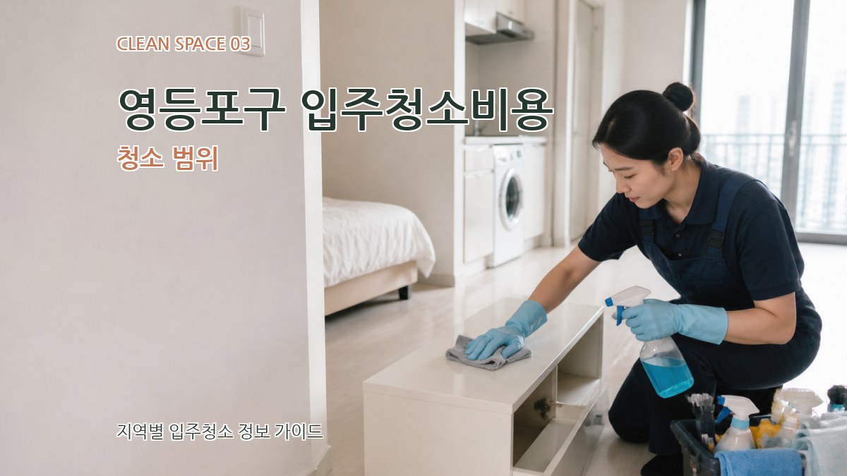 영등포구 입주청소비용 청소 범위