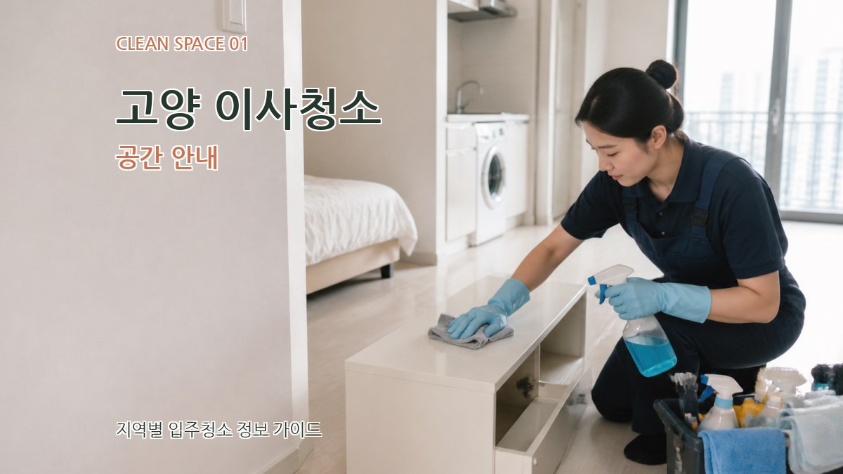 고양 이사청소