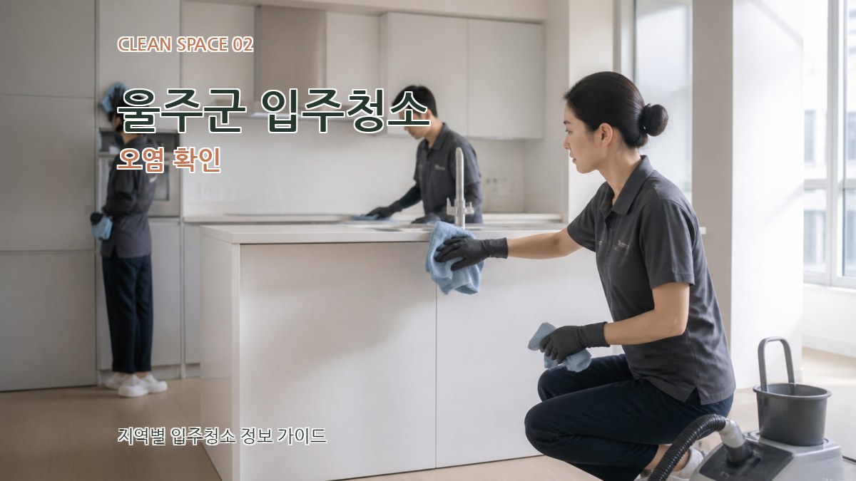 울주군 입주청소 오염 확인