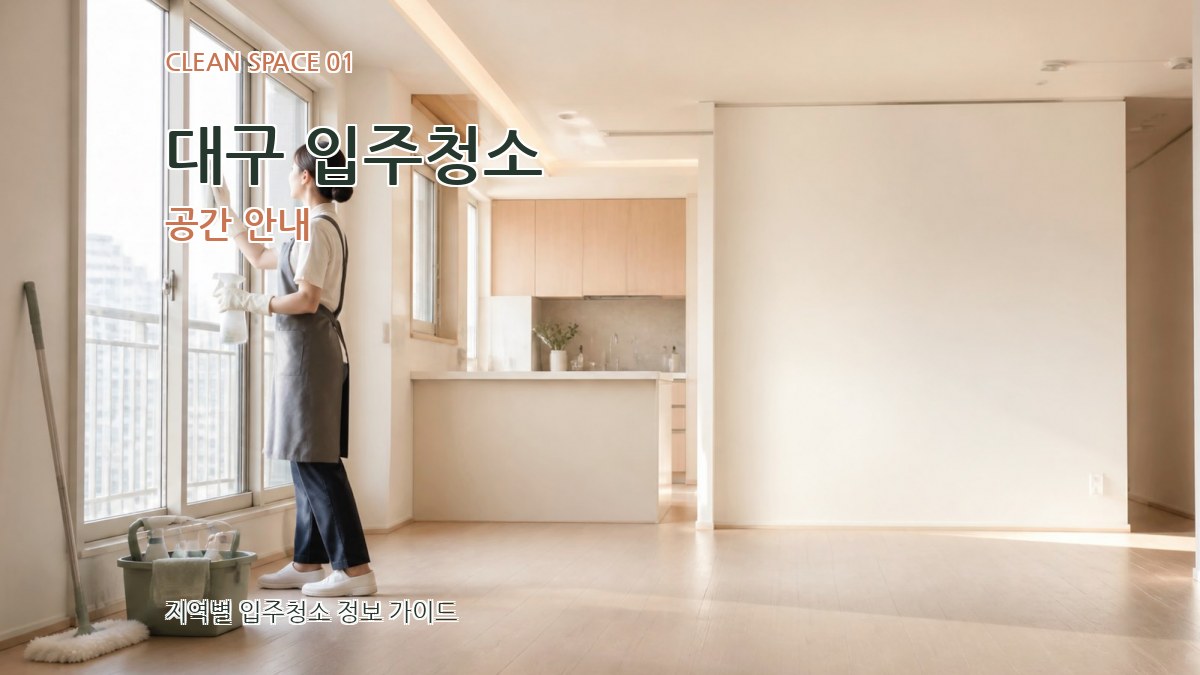 대구 입주청소