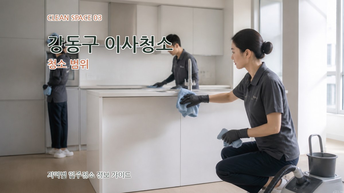 강동구 이사청소 청소 범위
