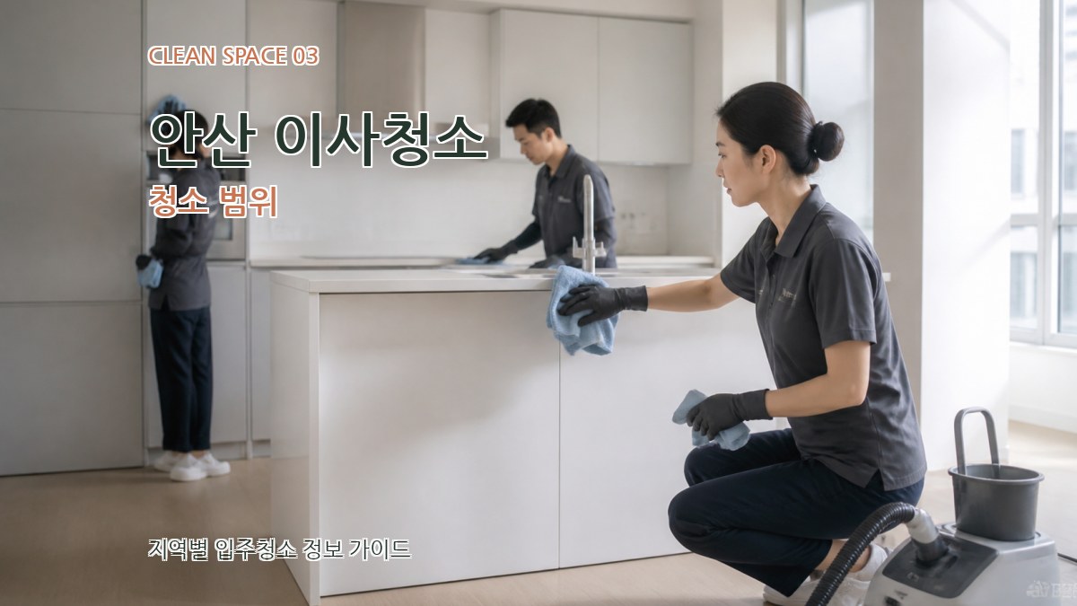 안산 이사청소 청소 범위