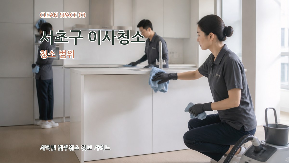 서초구 이사청소 청소 범위