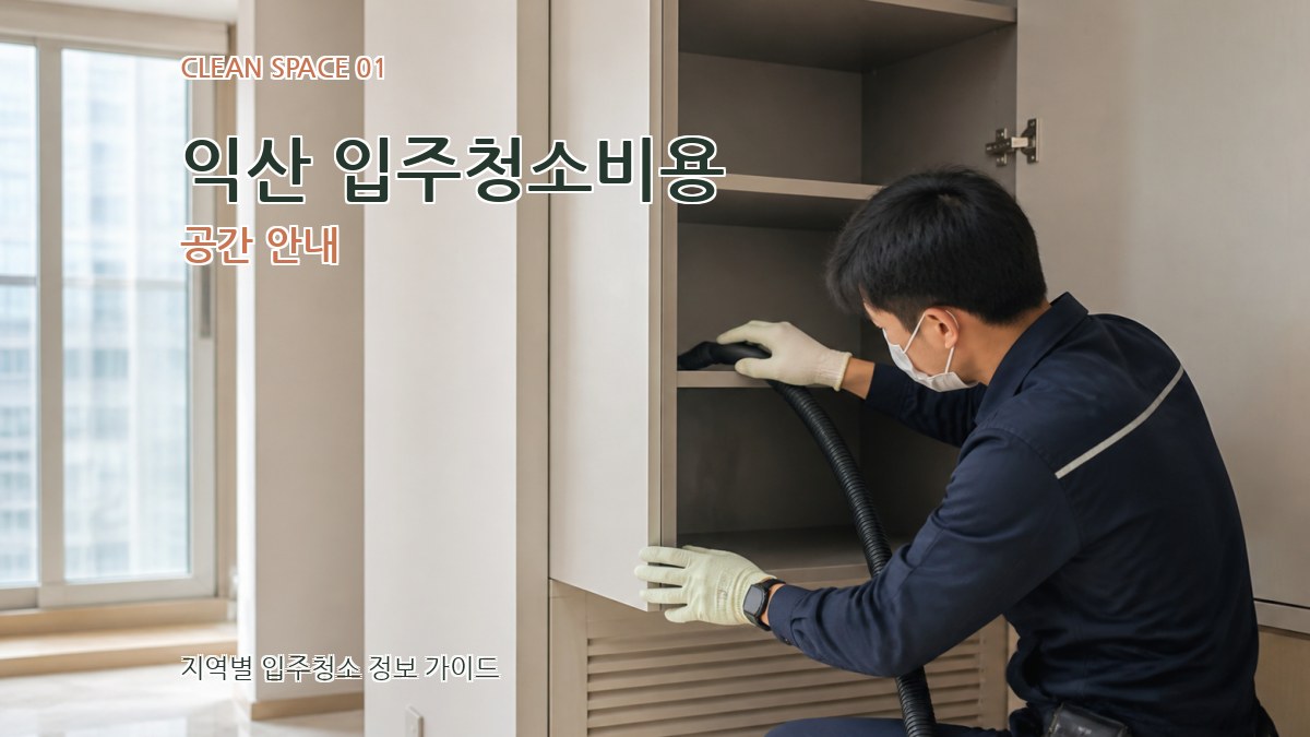 익산 입주청소비용