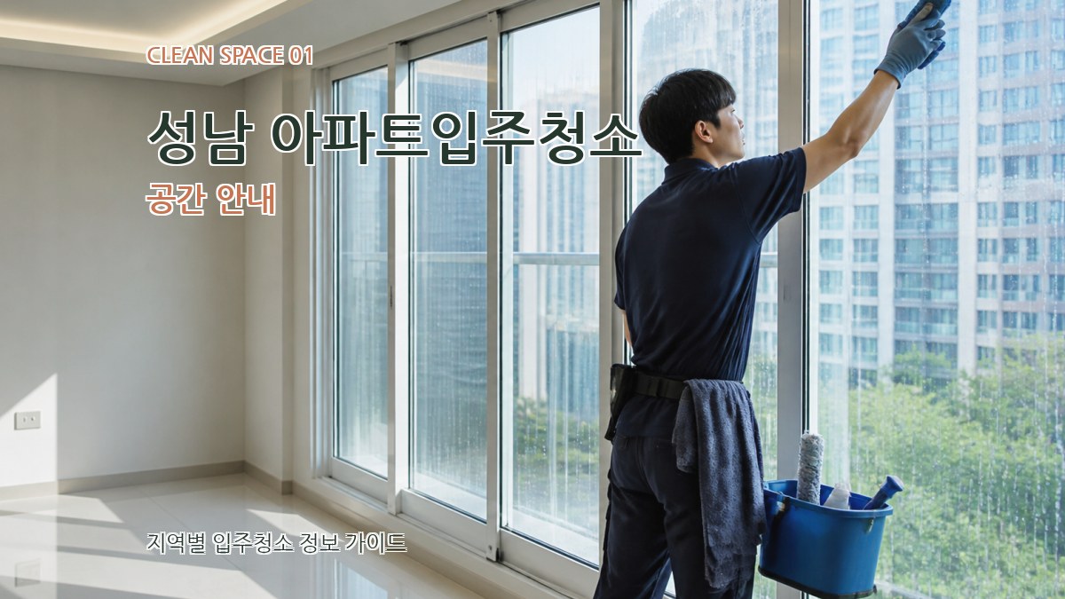 성남 아파트입주청소