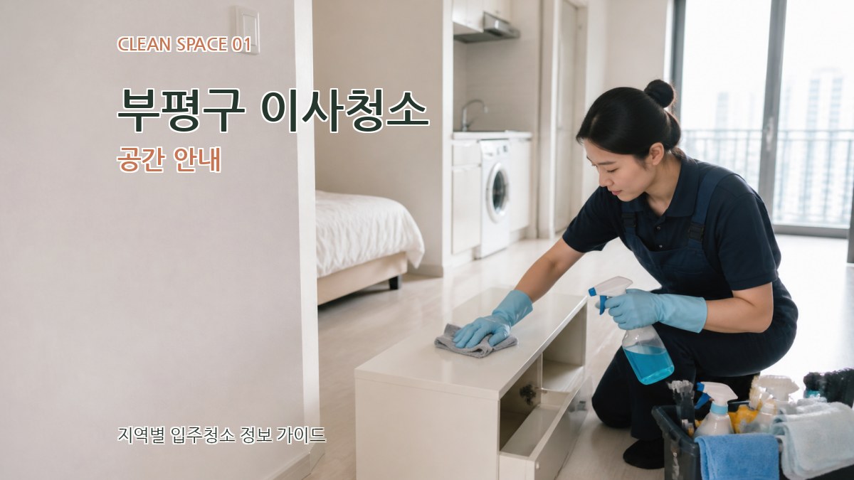 부평구 이사청소