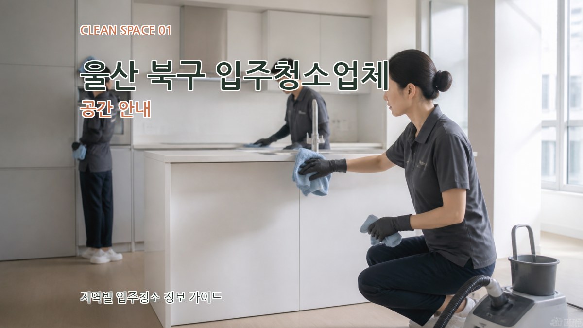 울산 북구 입주청소업체