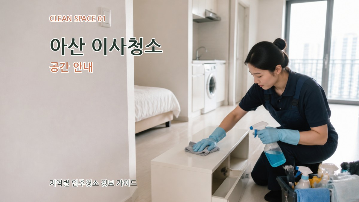아산 이사청소
