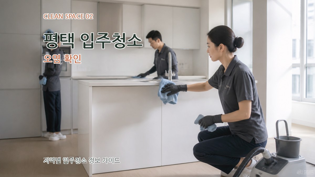 평택 입주청소 오염 확인