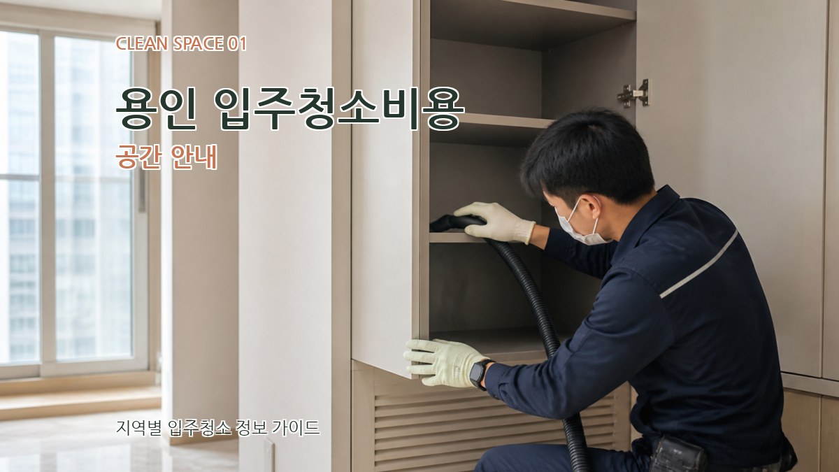 용인 입주청소비용