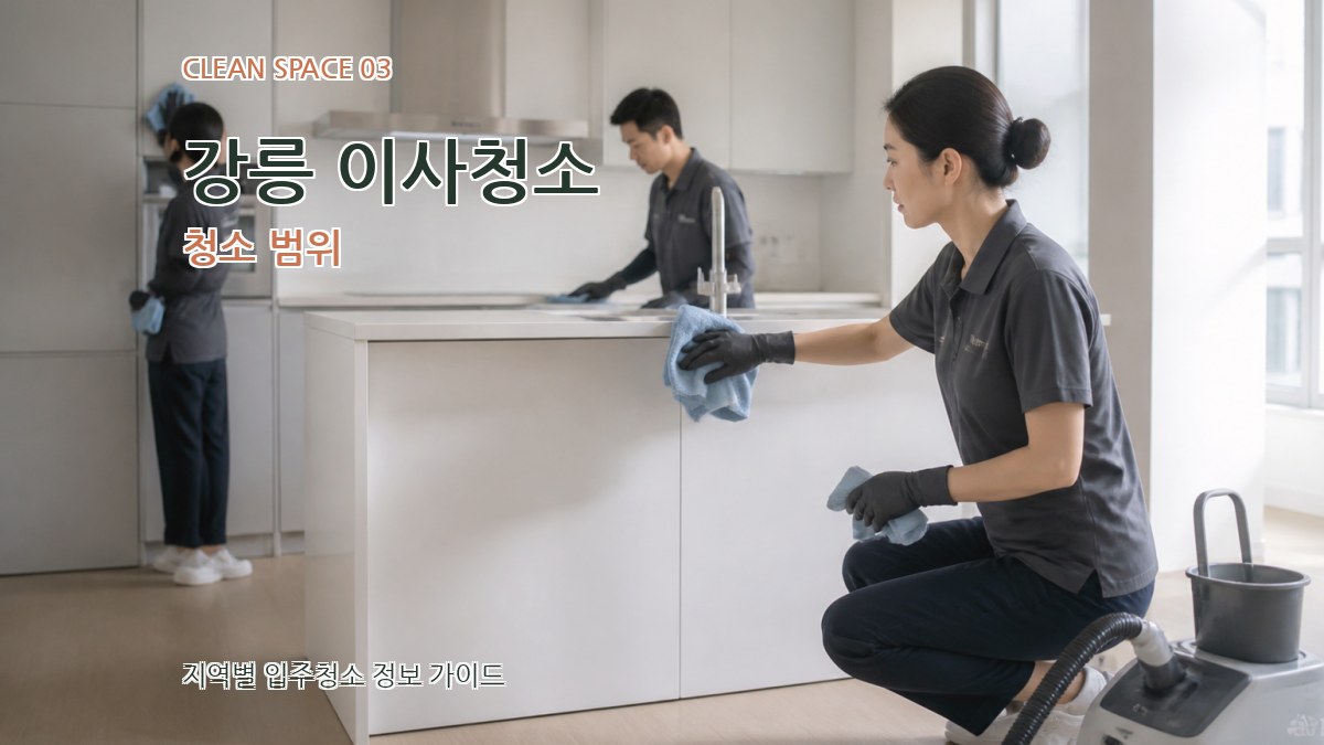 강릉 이사청소 청소 범위